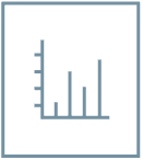 Icon of bar graph